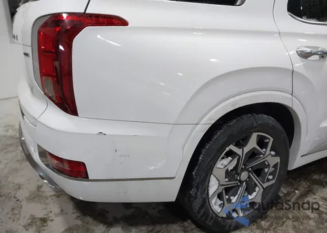 2022 Hyundai Palisade Calligraphy из США, поврежденный, VIN KM8R7DHE2NU384174